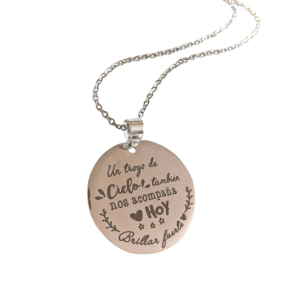 Colgante Personalizado Acero